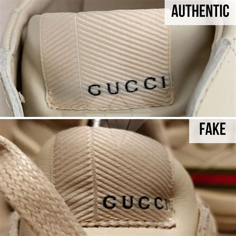 gucci rhyton how to tell if it fake|Gucci rhyton tongue tags.